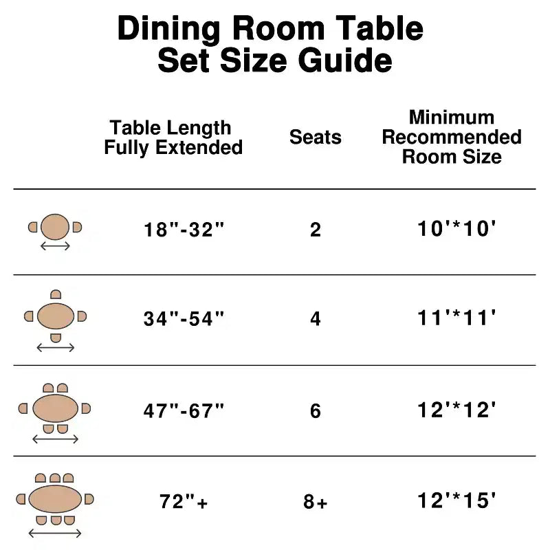 Table à manger ronde en bois massif PexFix 45 x 45 avec finition noire et pieds arqués élégants pour salles à manger et cuisines modernes
