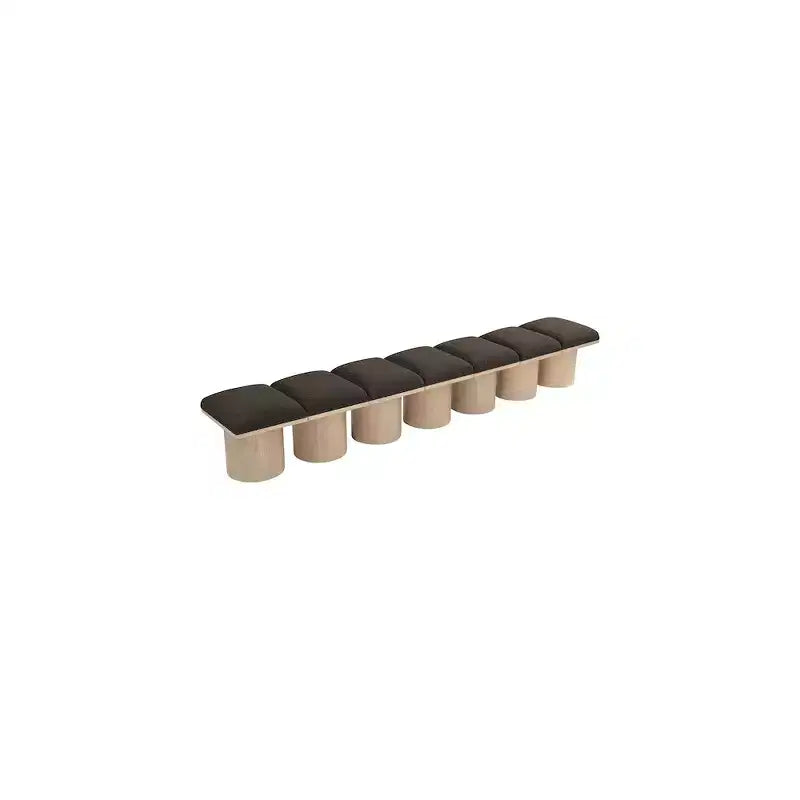 Meridian Furniture,Banc en tissu bouclé Pavilion