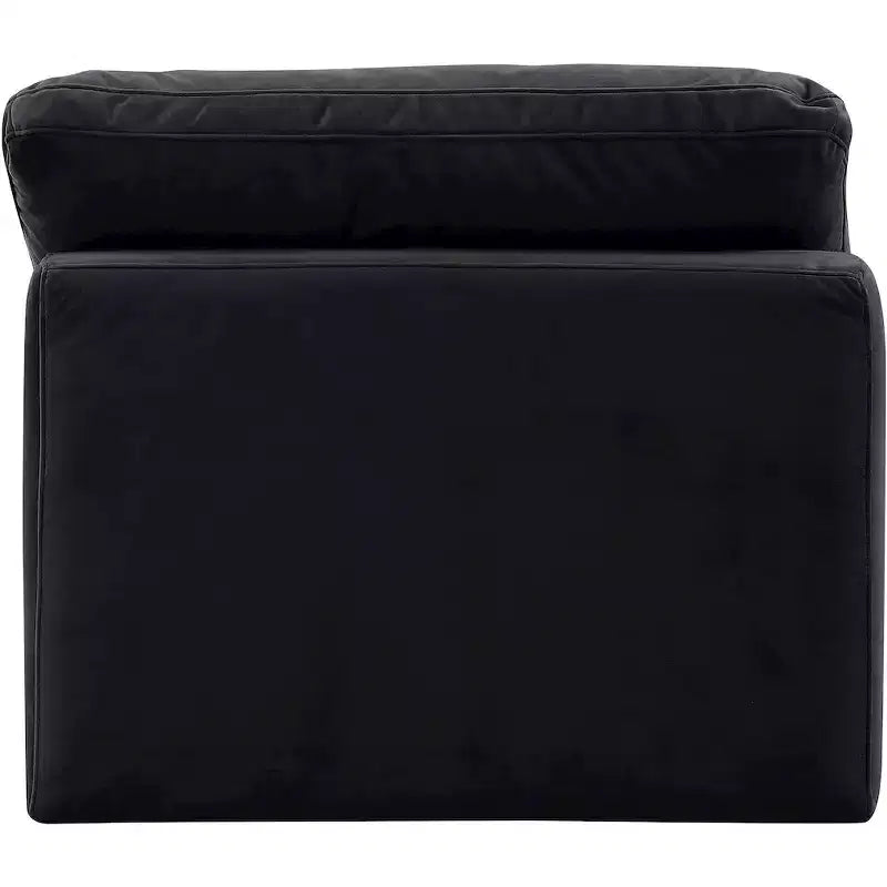 Chaise sans accoudoirs en velours Meridian Furniture Indulge