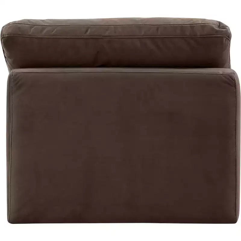 Chaise sans accoudoirs en velours Meridian Furniture Indulge