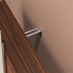 Meuble à Chaussures 4 Niveaux Noyer / Naturel avec Tiroir et 2 Portes — Capacité 2+