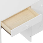 Bureau de style rétro blanc/espresso avec étagère et chaise, 1 personne