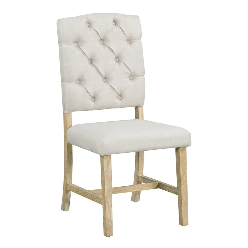 Ensemble de salle à manger extensible 5 pièces en noyer et bois naturel, table ronde à ovale avec 4 chaises rembourrées, 4 à 6 places