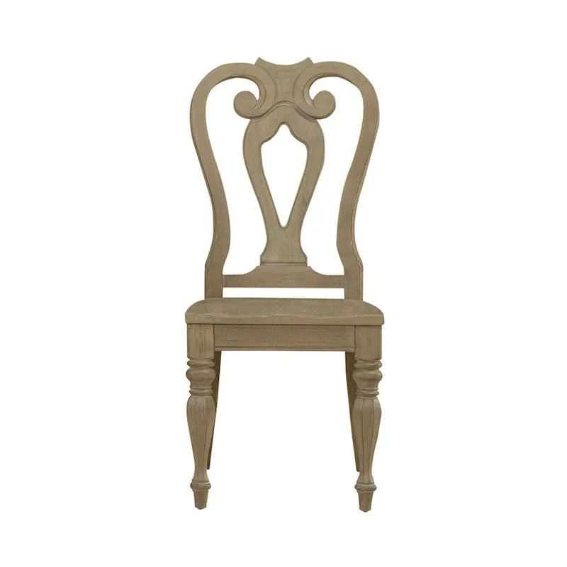 Chaise à lattes (Lot de 2)