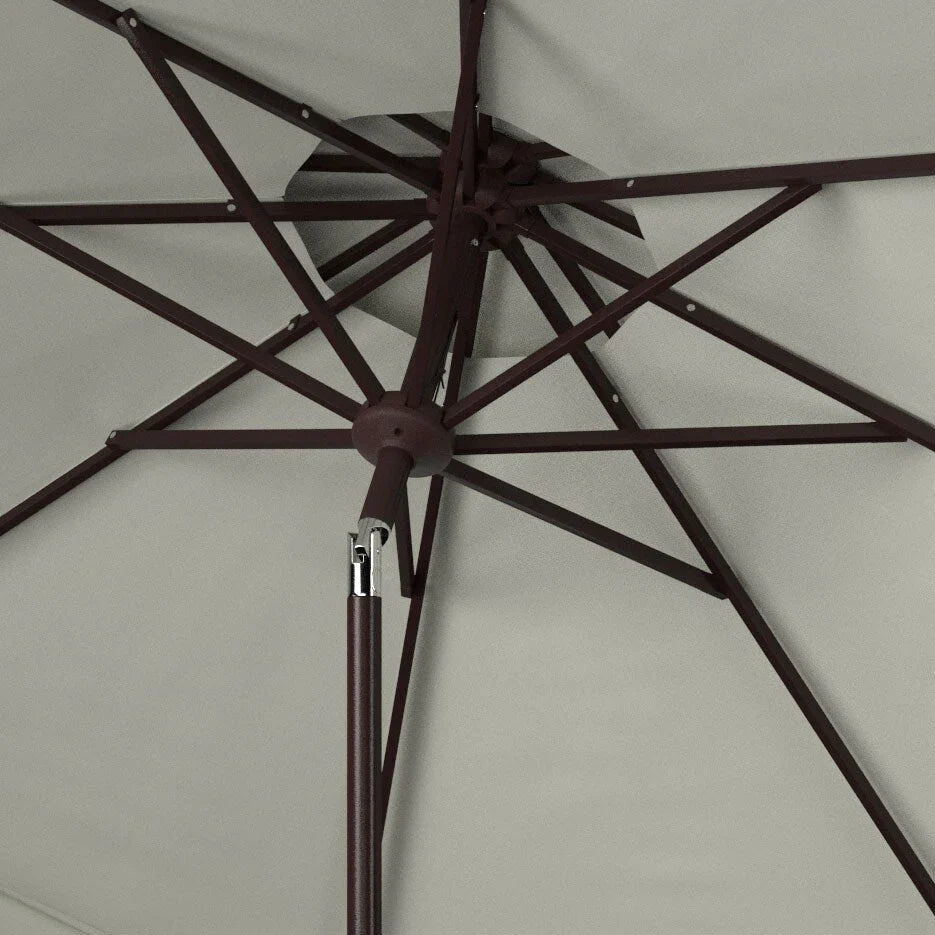 Parasol double-toit d'extérieur Kjerstin Valance 2,74 m