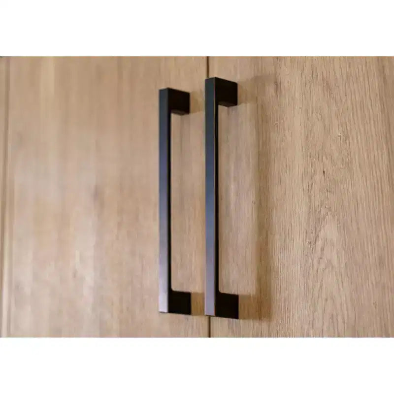 Meuble haut Mason en stratifié bois moderne avec portes en bois - Martin Furniture
