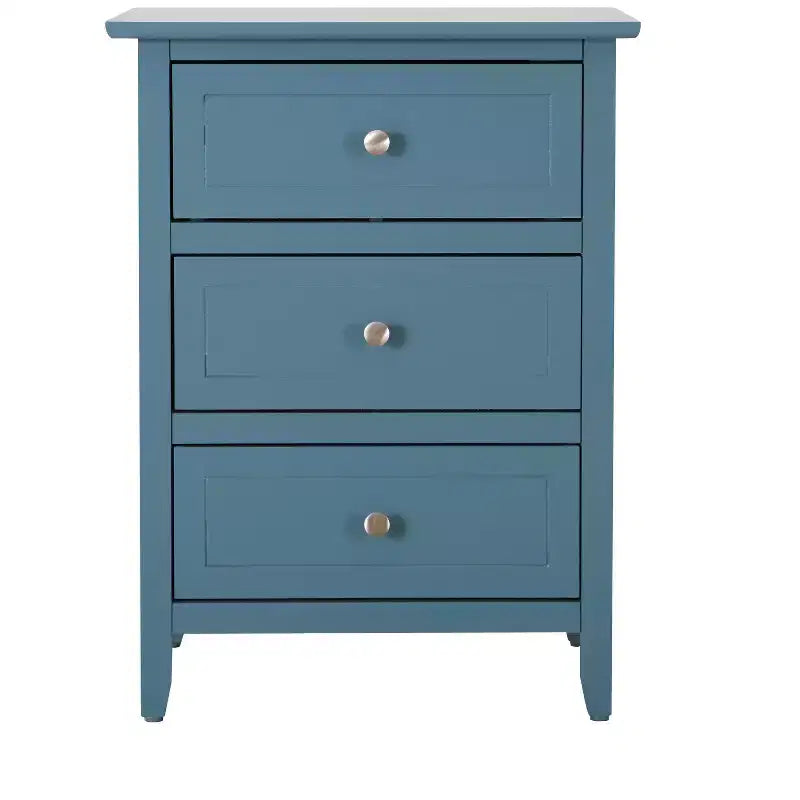 Table de chevet à 3 tiroirs Daniel Passion Furniture (63,5 cm H x 48,26 cm L x 38,1 cm P)