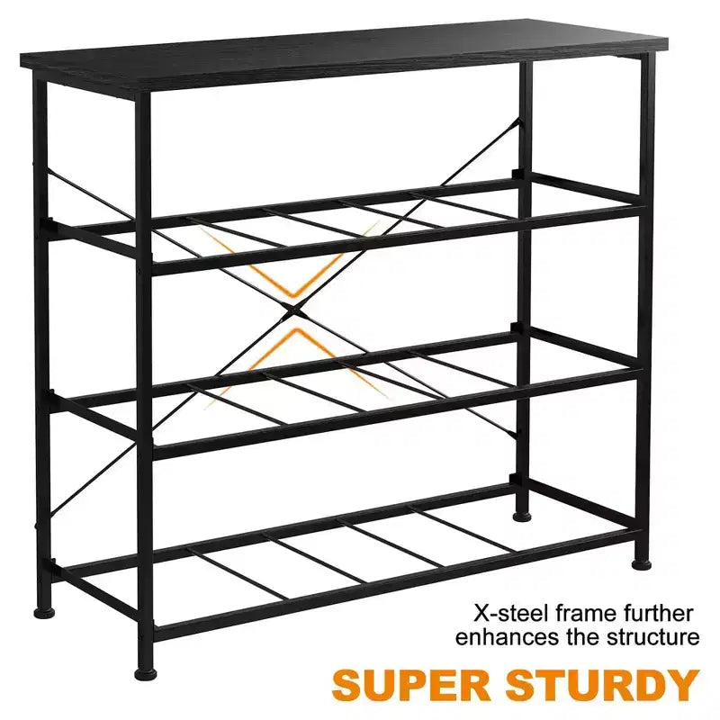REAHOME Commode de rangement à 6 tiroirs avec cadre en acier, plateau étanche, pieds réglables et fixation murale de sécurité
