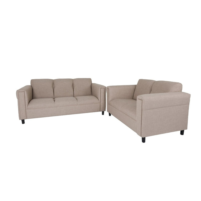 Causeuse et canapé Toast Mid-Century Modern pour 2