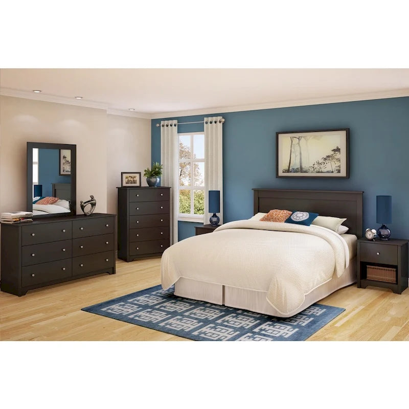Commode double à 6 tiroirs, 5 couleurs – Style moderne, assemblage par 2 personnes