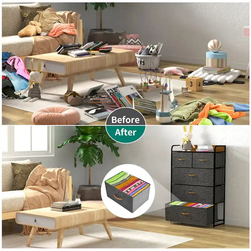 39.4 5 Drawers Furniture Storage Chest