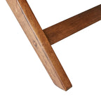 Fauteuil 1 place en velours jaune moutarde et bois de noyer