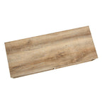 Meuble TV et Table basse rectangulaires avec rangement Coastal Oak / Slate / Black / Ashwood, convient aux téléviseurs jusqu'à 42"