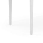 Bureau de style Mid-Century en bois massif 60" Noyer / Blanc / Gris Campagne / Noir