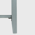 Table d'appoint à 2 tiroirs gris/vert olive — Simple