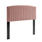 Tête de lit capitonnée en velours (vert-bleu / bleu marine / blanc / anthracite / rose poudré) — Grand lit / Très grand lit