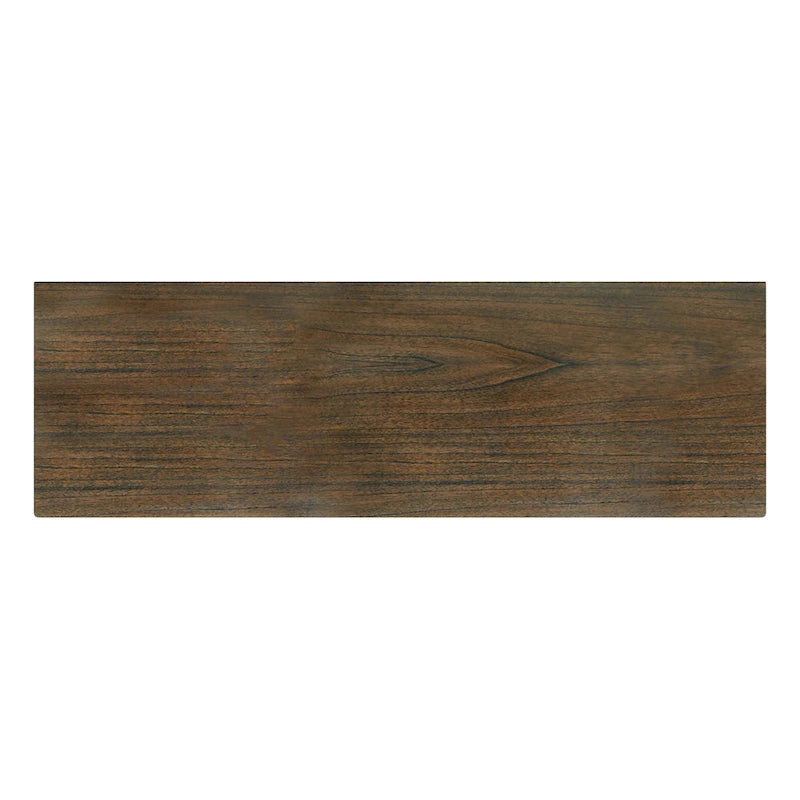 Commode 6 tiroirs – Noir délavé / Noyer brun / Chêne clair