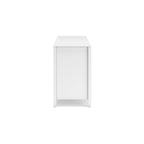 Commode blanche à 6 tiroirs — Style festonné, 1 personne
