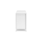 Commode blanche à 6 tiroirs — Style festonné, 1 personne