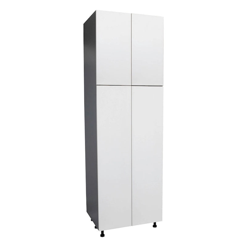 Meuble utilitaire à quatre portes – Brun / Blanc cassé / Blanc / Noir / Gris / Transparent | 36" x 90" x 23 3/8"