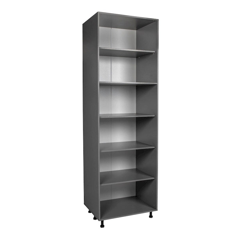 Meuble utilitaire à quatre portes – Brun / Blanc cassé / Blanc / Noir / Gris / Transparent | 36" x 90" x 23 3/8"