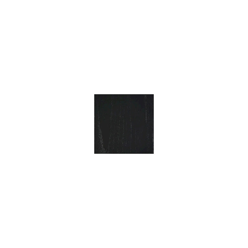 Table d'appoint contemporaine noire avec 2 étagères et chargement USB